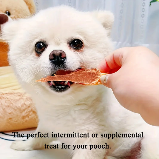 Chicken & Duck Jerky Dog Treats – Pure Real Meat Snack 150g for All Dog Breeds - Pet Suppie