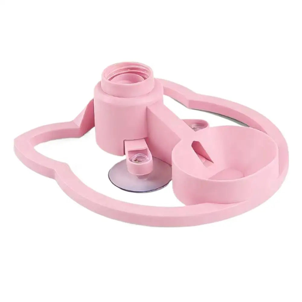 Gravity Automatic Water Renewal Cat Dispenser Non Plug-in Anti Overturn Splash Proof Suction Cup Bowl For Cat Small Dog
