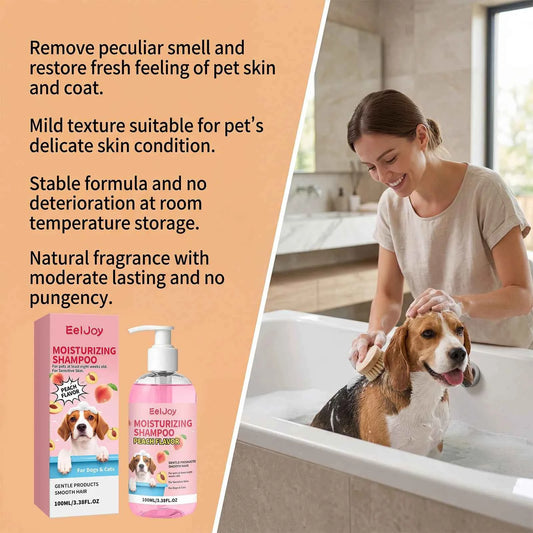 Dog Cat Pet Fragrance Shampoo Long Lasting Scent Deodorize Clean Dirt Prevent Tangling Make Coat Soft Shiny Pet Bath Shower Gel