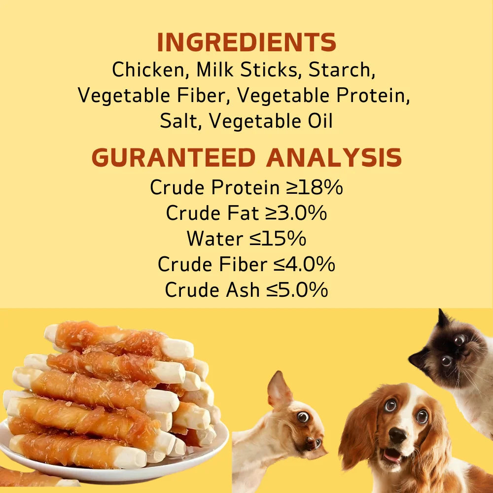 Chicken Milk Stick Dog Treats – Soft, Easily Digestible Snacks for All Dog Sizes - Pet Suppie