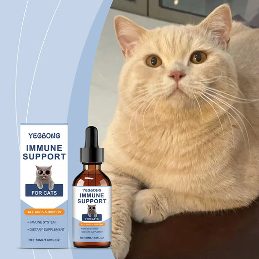 YEGBONG 50ml Cat Vitamin Supplement – Daily Nutrition, Growth & Recovery Care Drops - Pet Suppie