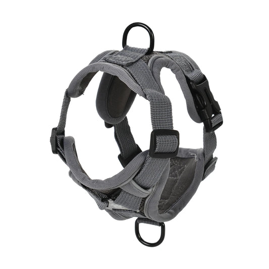 Cats Harness Leash For Small Dogs Cat Outdoor Reflective Adjustable Puppy Kitten Traction Device Tactical Training Pet Supplies - Pet Suppie