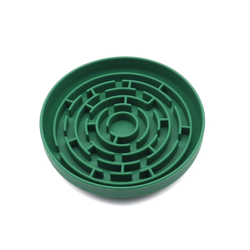 Pet Maze Slow Feeder Bowl for Dogs/Cats - Anti-Choke Puzzle Food Bowl with Interactive Design, Slow Eating Pet Supplies