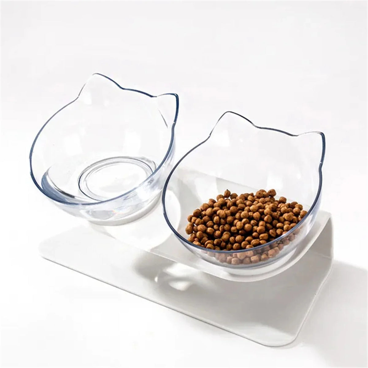 Non-Slip Double Cat Bowl Dog Bowl With Stand Pet Feeding Cat Water Bowl For Cats Food Pet Bowls For Dogs Feeder Product Supplies - Pet Suppie