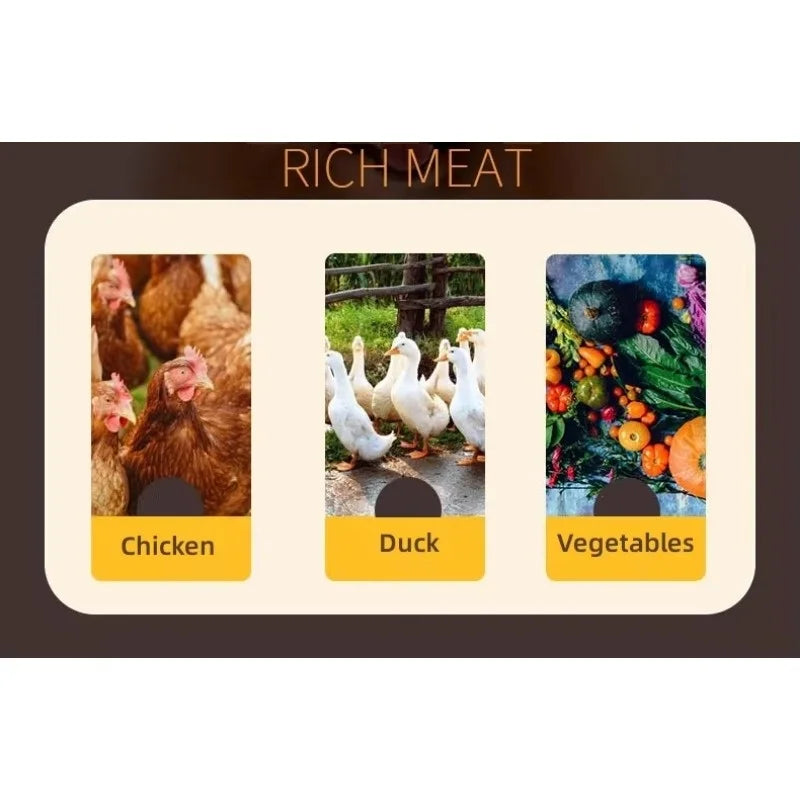 High Protein Chicken & Vegetable Dry Dog Food – Natural Organic Formula for Training & Daily Feeding (500g–1500g) - Pet Suppie