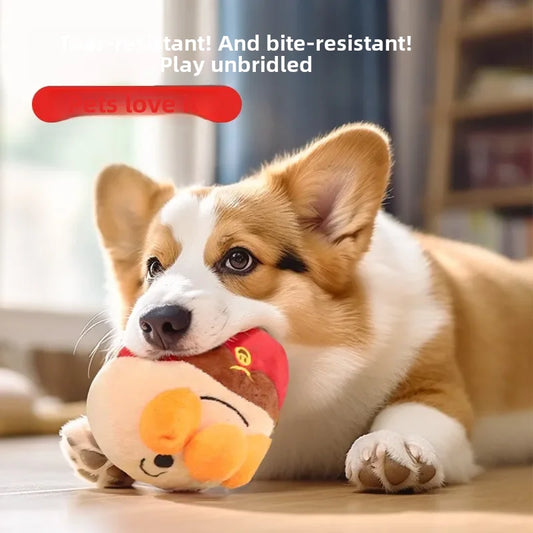 Electric Jumping Dog Toy – USB Rechargeable Clown Cartoon Plush Ball for Interactive Play - Pet Suppie