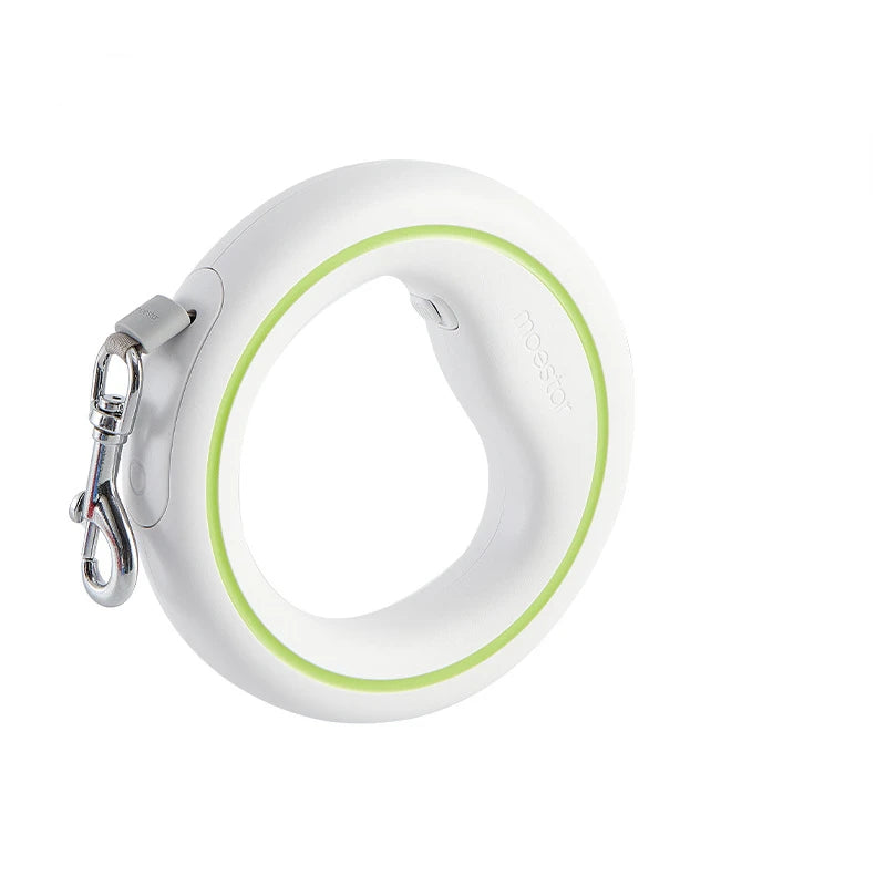 Moestar UFO 2 Lite Retractable Dog Leash – Metal Buckle & One-Handed Brake for Small & Medium Dogs - Pet Suppie