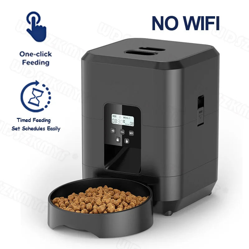 Smart Pet Feeder Automatic Cat Feeder Dog Slow Food Machine With Timed Quantitative Automatic Cat Food Dispenser Cat Dog Bowl