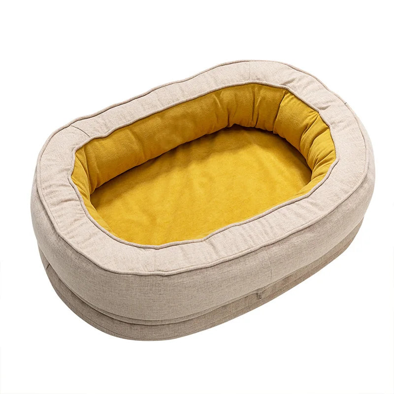 Large Dog Bed Sleeping Pet Beds Non-Slip Breathable Soft Puppy Bed for Large Medium Small Dogs Pet Manufacture Dog Products