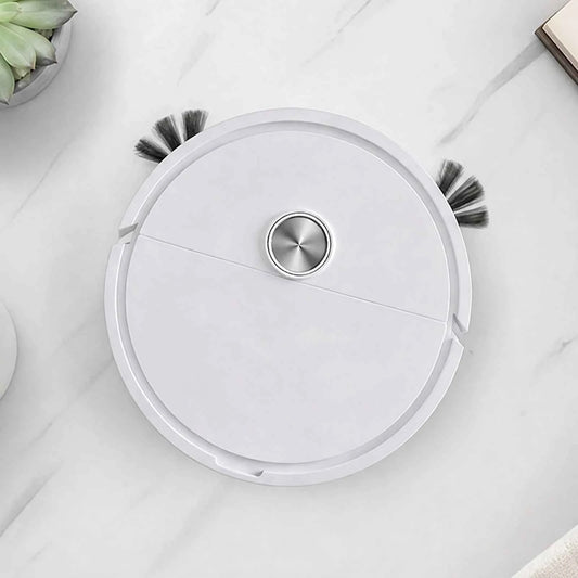 3 In 1 Multi Function Sweeping Cleaners Lightweight Compact Car Robot Vacuum Automatic Obstacle Avoidance for Car&Home Cleanings