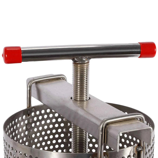 Manual Honey Press, Honey Extractor Machine, Beekeeping Tools for Home Use, Food Grade Stainless Steel Manual Honey Processor