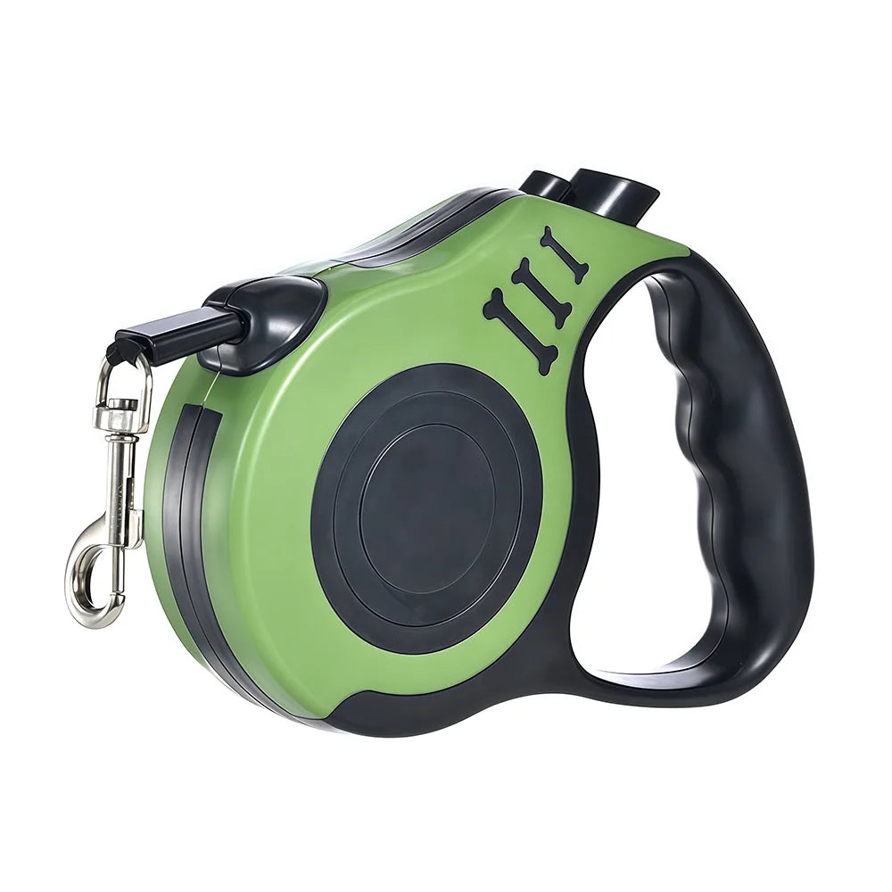 Pet Supplies Button Automatic Telescopic Leash, Super Strong Pulling Force Dog Walking Leash, Explosion-proof Dog Flushing Leash