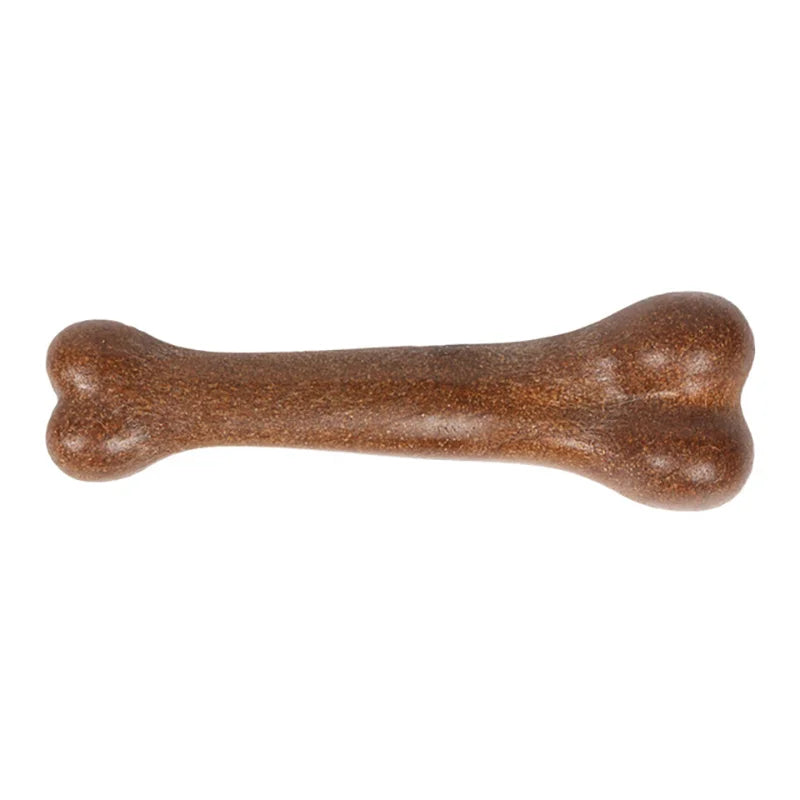 Beef & Bacon Flavour Indestructible Dog Chew Bone – Tough PP Molar Toy for Aggressive Chewers - Pet Suppie