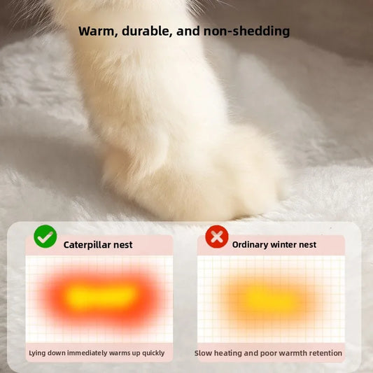 Heating Cat House, Cat Nest, Electric Blanket, Winter Warmth, Closed Temperature Control, Cat Safety Nest, Pet Sleeping Supplies