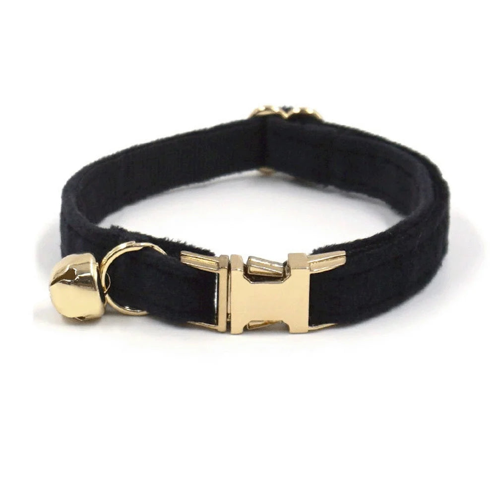 Custom Cat Collar with Free Laser Engraving – Anti-Lost Personalised Collar for Kittens & Puppies (12 Colour/Size Options) - Pet Suppie