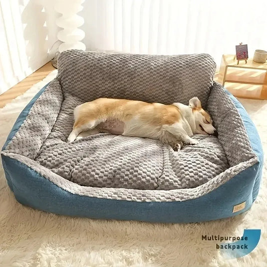 Dog Beds for Large Dogs/autumn and winter Warm Bed Pet Mat – Extra Large Size for Big Breeds/human bed Washable/Cover bed/sofa