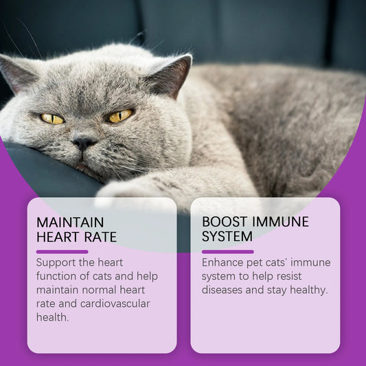 15-in-1 Pet Cat Vitamin Drops Boost Cats' Immune System, Resist Diseases Care Pets' Discomfort Daily Care Vitamin Supplement - Pet Suppie