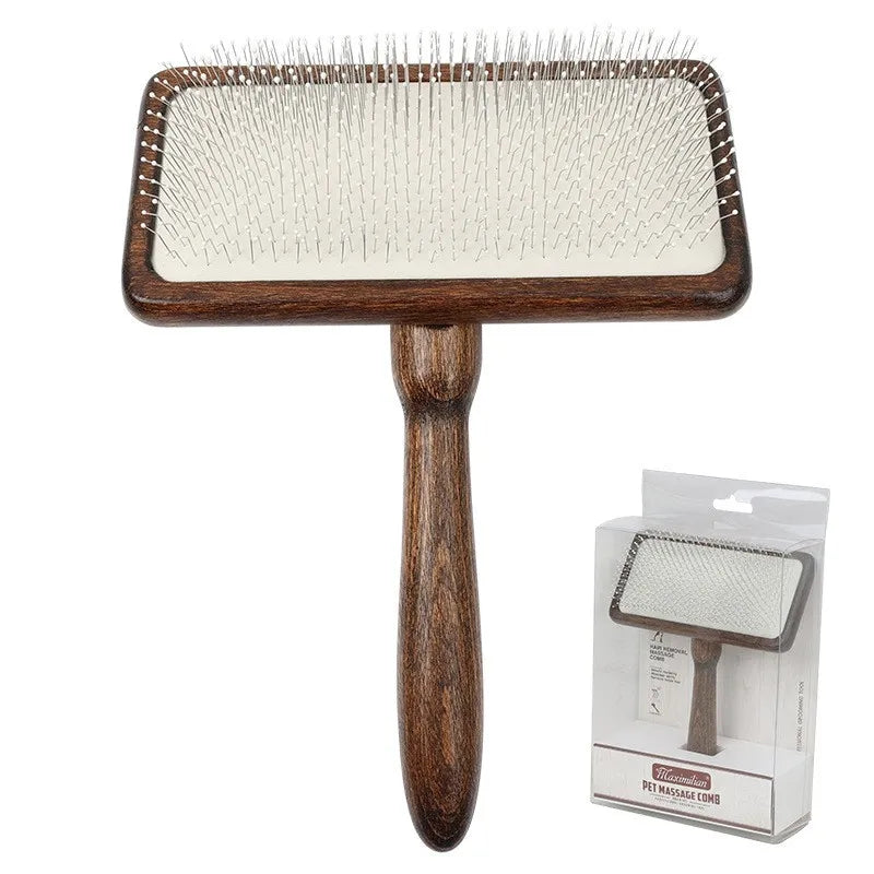 Pet Comb Solid Wood Antique Hair Removal Cat Comb Hair Removal Comb Dog Comb Pet Supplies