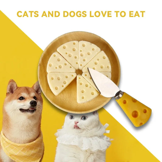 Freeze-Dried High Calcium Cheese Pet Snack – Digestive Aid & Calcium Supplement for Cats & Dogs (210g) - Pet Suppie