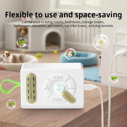 1PC, Pet cat air purifier, built-in sensor, automatic stop and run, USB power supply, purified air, clean air, fresh air, purifi