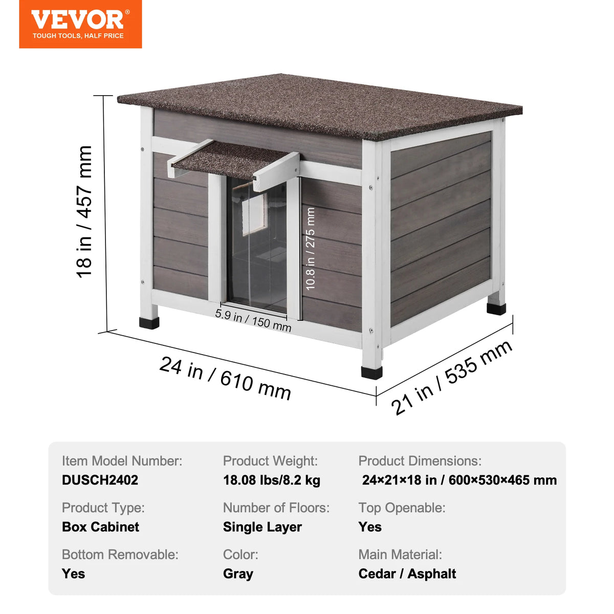 Outdoor Weatherproof Cat House – Insulated Wooden Feral Cat Shelter - Pet Suppie