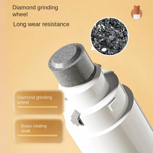 Popular Pet Electric Nail Grinder with Led Light to Illuminate the Blood Line, Suitable for Cats and Dogs, Electric Nail Clippers, USB Charging, Two-Speed Adjustment - Pet Suppie