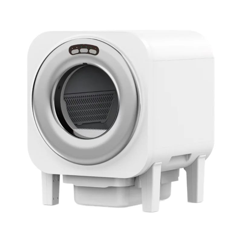 Pet Intelligent Cat Toilet, Electric Cat Litter Box, Large Automatic Poop Scoop, Cat Iitter Machine To Prevent Splashing Outside