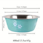 1PC Non-slip Dog Bowls For Small Medium Large Dog Feeder Bowls Drinkers Stainless Steel High Capacity Pet Feeders Dogs Accessories