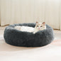 Cozy Circular Cat Bed & Small Dog Nest - Soft Warm Pet Mat with Cushioned, Durable Fiber for all-Season /Outdoor Use, Easy-Clean Bedding for Kittens and Puppies