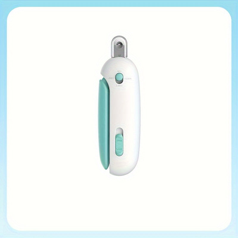 PetGroomPro Adjustable Aperture Nail Clippers for Cats and Dogs, Professional Grooming Tool, Plastic, No Battery Required, Ideal for Small to Large Pets