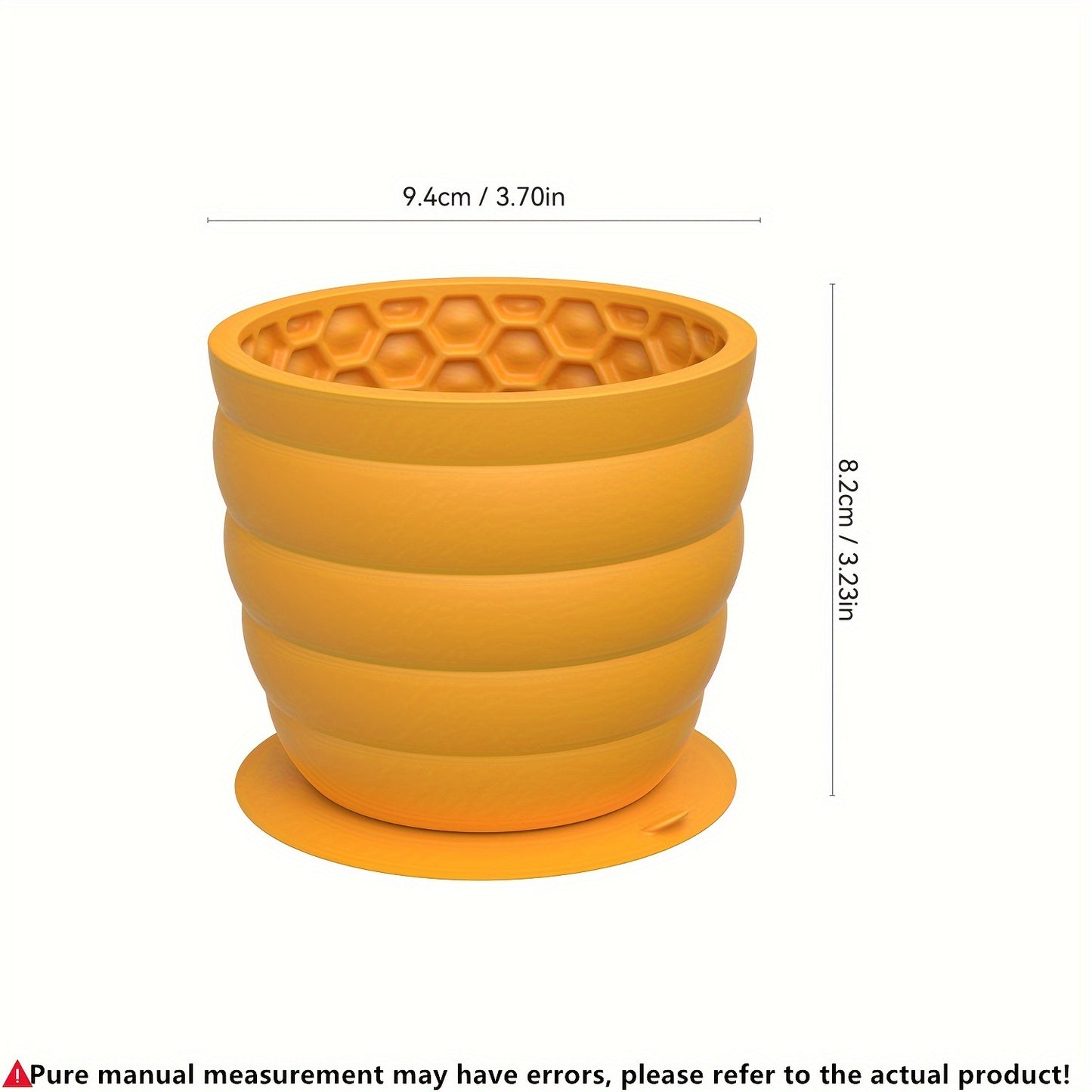 NeslGenc Slow Feed Dog Bowl with Slow Feeder Dish - Non-Slip Suction Cup Base, Slow Eating Pet Dispenser for Small & Medium Dogs, for Puppies & Kittens Suitable for Dogs and Cats
