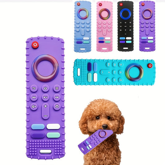Teething Toys for Puppies That Resemble Remote Controls, These Colorful Chew Toys Are Designed to Entertain And Stimulate Teething Puppies.