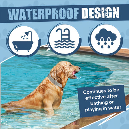 1-Pack Dog Calming Collar - Tick Repellent Collar for Dogs, No Chemical Additives Or Pesticides, Lasts 8 Months, Adjustable Size for Small, Medium, Large Dogs, Waterproof Dog Collar | Adjustable Collar | Dog Collar | Cat Coll