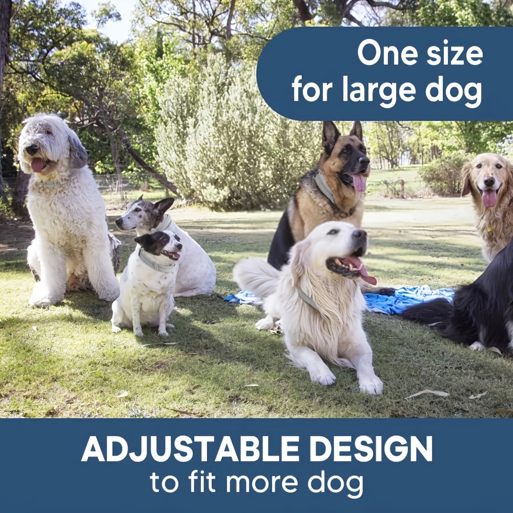 1-Pack Dog Calming Collar - Tick Repellent Collar for Dogs, No Chemical Additives Or Pesticides, Lasts 8 Months, Adjustable Size for Small, Medium, Large Dogs, Waterproof Dog Collar | Adjustable Collar | Dog Collar | Cat Coll