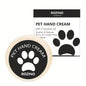Coconut Oil Pet Hand and Foot Care Cream Deeply moisturize paws, provide long-lasting moisturization, say goodbye to roughness, dryness, gentle care for pets, keep pets paws nose, moisturizing and gentle, portable, suitable f