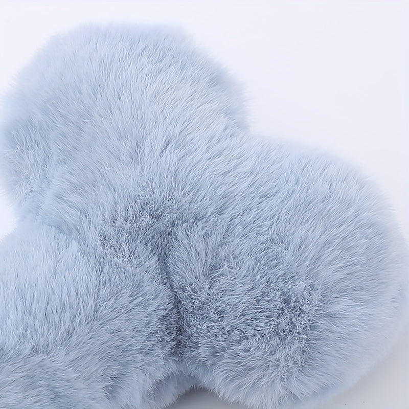 Interactive Plush Squeaky Dog Toy - Heart & Bone Shapes, Durable Chew for Medium Breeds, Pet Playtime Accessory