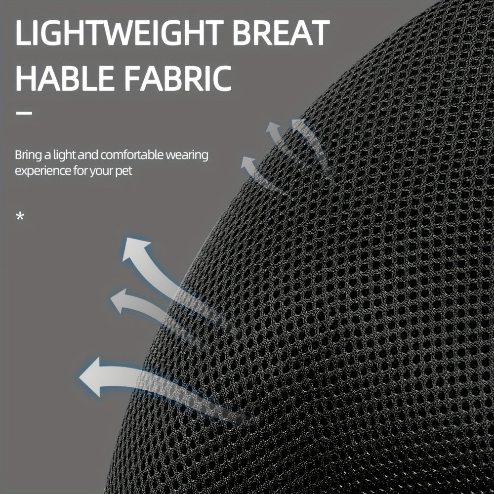 New Cat Leash, Vest-Style Cat Harness, Reflective And Breathable for Walking And Training Outdoors Safely.