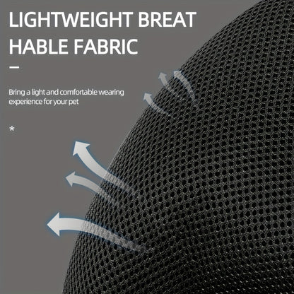 New Cat Leash, Vest-Style Cat Harness, Reflective And Breathable for Walking And Training Outdoors Safely.