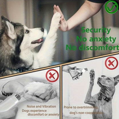 [Nail Care] Stress-Free Pet Nail Care | Dog Nail File | Scratch Square for Dogs | Durable PP Material