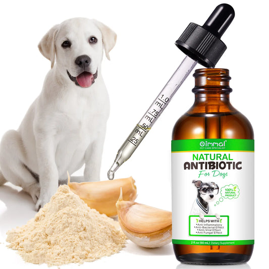 Natural Antibiotics for Dogs Support Allergy Relief Itch Relief with Multivitamin Help Anti Inflammatory Bacterial Viral Fungal