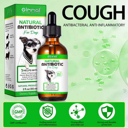 Natural Antibiotics for Dogs Support Allergy Relief Itch Relief with Multivitamin Help Anti Inflammatory Bacterial Viral Fungal