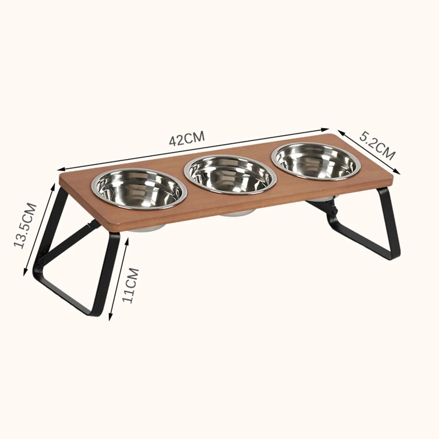 Adjustable Cat Bowls Elevated Cat Feeder Sturdy Food Dispenser Water Bowl Cat Accessories supplies for Home Small Dog Puppy Pet