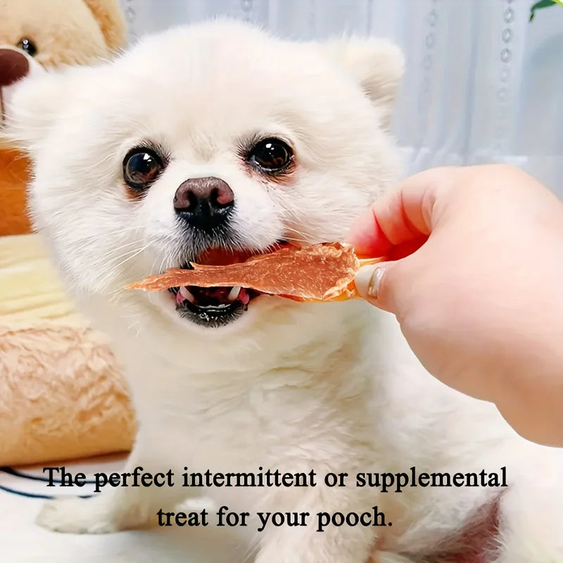 150g/5.29oz  Chicken Jerky and Duck Jerky Dog Treats For Small, Medium, Large Dog, Made With Real Pure Chicken, Healthy