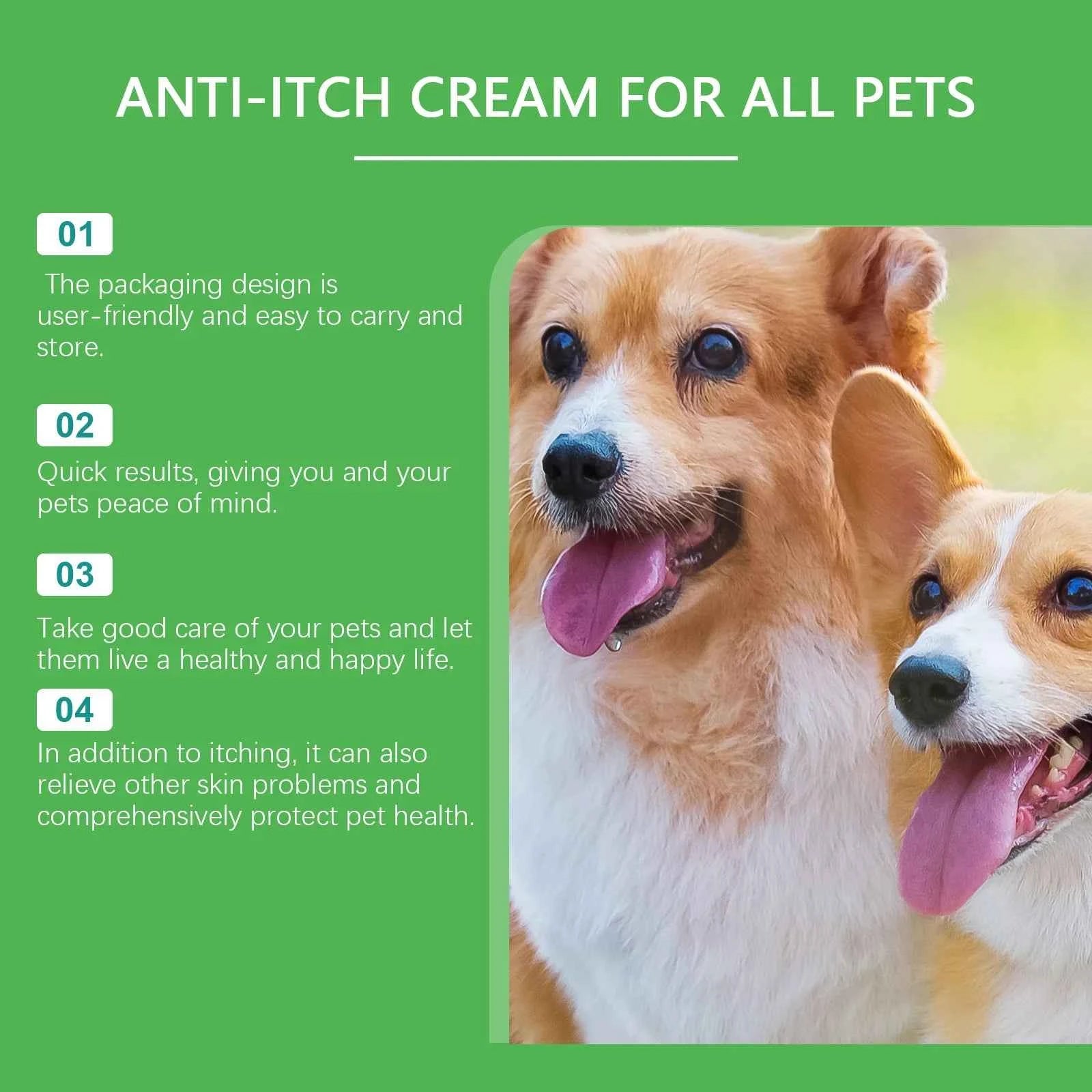 Yegbong Pet Skin Care Spray Plant Formula Soothing Anti-Itching Relief Discomfort Nourishing Reduce Redness Pet Skin Spray