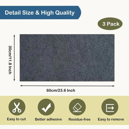 PLOVG Wall Self-Adhesive Anti Cat Scratch Sofa DIY Cats Scratch Protection Paws Sharpen Trimmable Carpet Cats Scratch Board ﻿