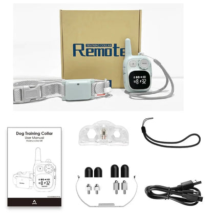 Dog Shock Collar for Small Dogs, IPX7 Waterproof Dog Collar with Remote for Small Medium Large Dogs 5-100 lbs