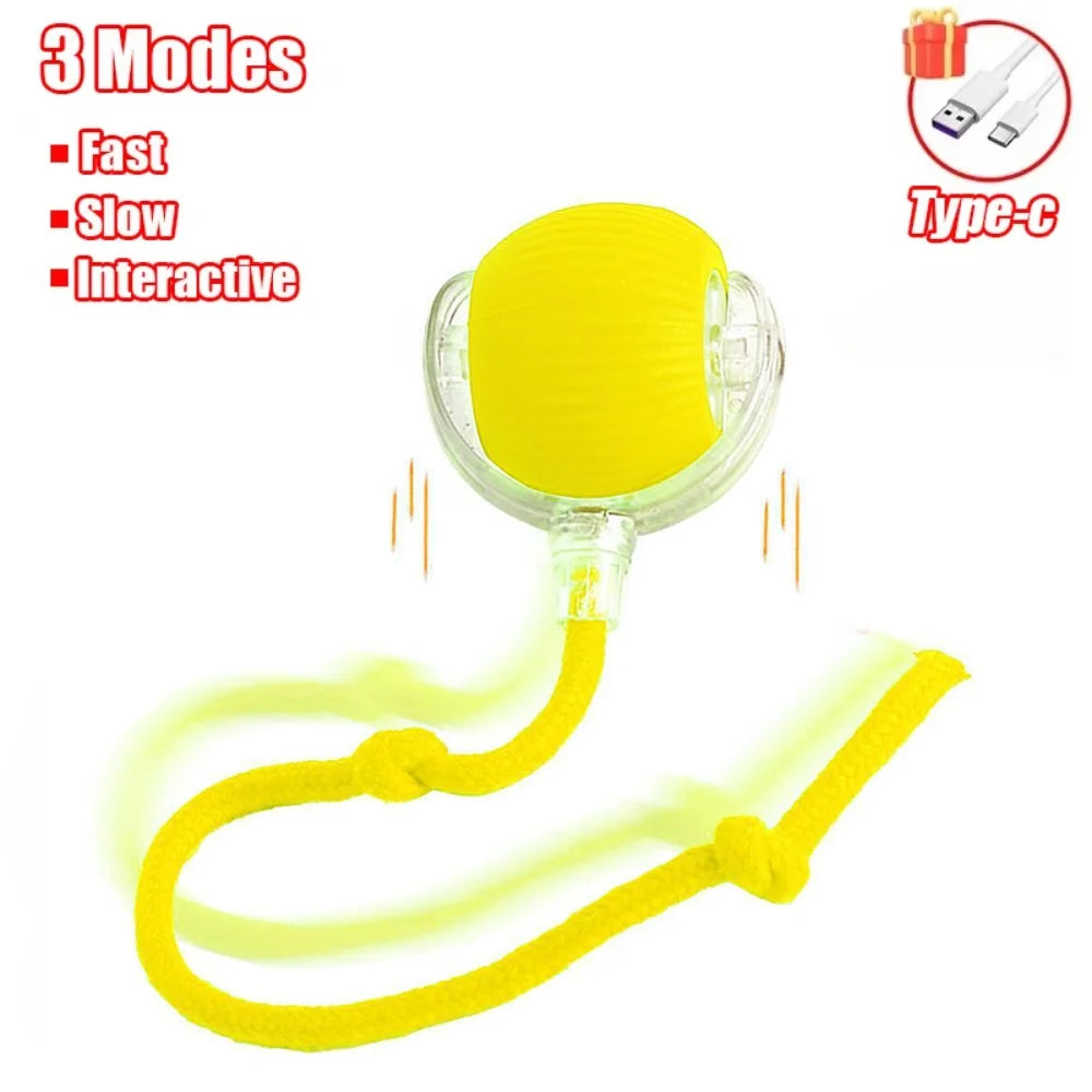 Cat Interactive Ball Smart Pet Cat Toys Indoor Automatic Rolling Magic Ball Electronic Interactive Cat Toy Cat Game Accessories