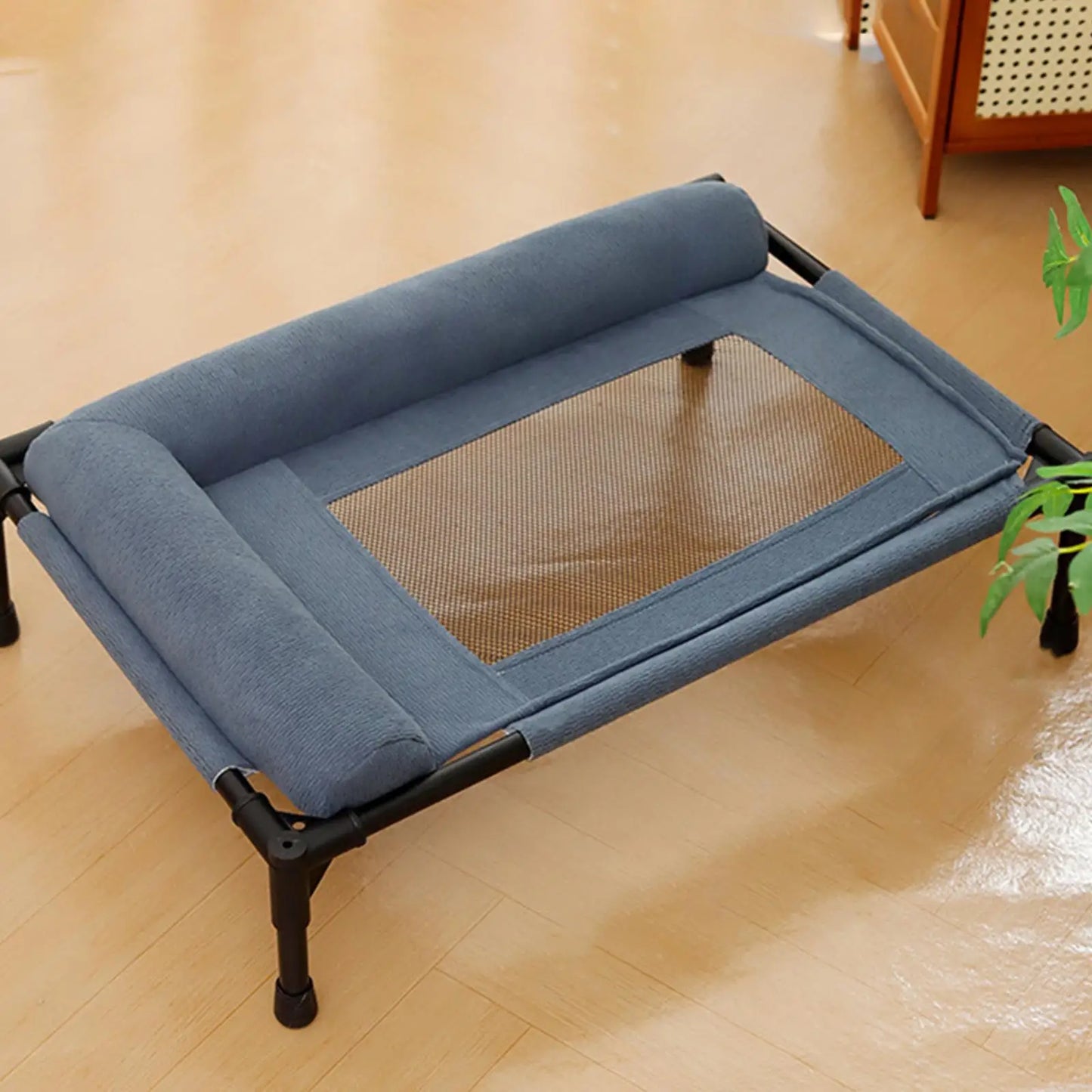 Elevated Cooling Dog Bed Portable Washable Dog Hammock Cat Bed for Cats Dogs Portable Dog Bed with Breathable Mesh Cot