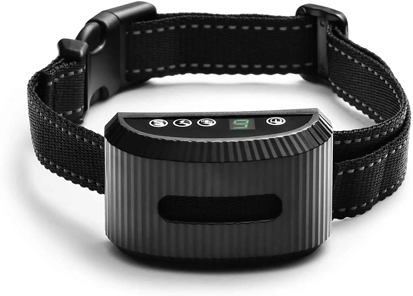 Dog Bark Collar Rechargeable Bark Terminator Advanced Bark Control Shock Vibra Dog Training Anti Bark Collar Pet Auto bark stop