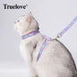 Truelove Pet Cat H-Shape Harness+Leash Set Vest-style and Puppy Chain Special Artifact to Prevent Break Free Home or Out TLH3912